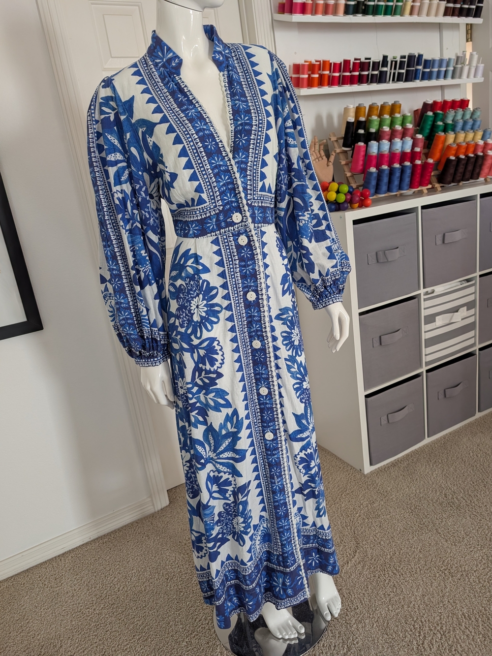 FARM Rio Floral Tapestry Maxi Dress - Picture 6 of 14